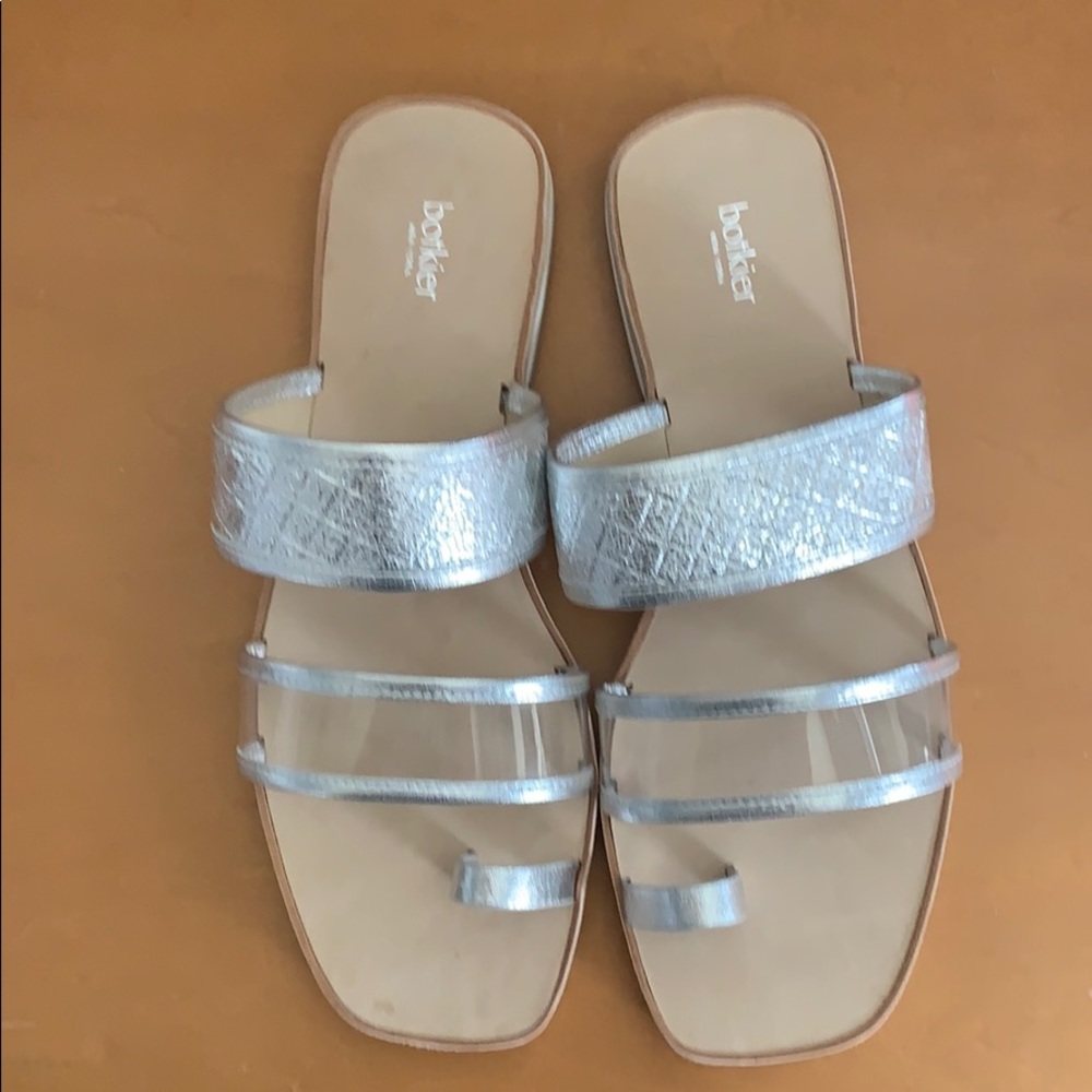 Botkier silver sandals- NWOT